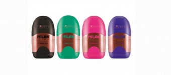 Goma de borrar y sacapuntas